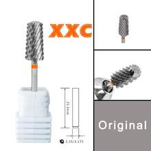 Foret de fraisage en carbure de tungstène en acier de original RolinStar 6,6 grande forme trapézoïdale supérieure arrondie pour manucure