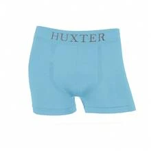 Huxter Men's Microfiber Boxer Briefs Light Blue - Baby Blue - View 1