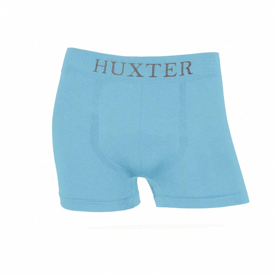 Huxter Men's Microfiber Boxer Briefs Light Blue - Baby Blue - View 1