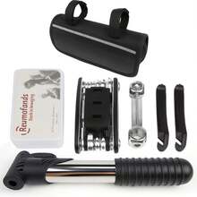 YL Multifuncional Kit de Herramientas para bicicleta Kit de Reparación de Bicicletas con bicicleta bomba Y herramienta de reparación de neumáticos - 1 - Ver 8