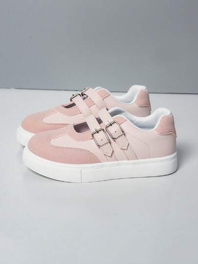 Giày thể thao thường ngày mới cho trẻ em, phong cách tối giản, nhẹ, mùa xuân/thu