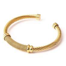 1pc Stainless Steel Wire Rope Bracelet, Hip-Hop Style Accessory, Lightweight Luxury Romantic Steady Casual Personalized Design, Versatile For Any Occasion - Multicolor - View 9