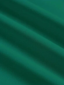 Camiseta de Cuello Redondo Simple y Estilosa, Ropa Casual Versátil para Hombres, Adecuada para Diversas Ocasiones - Verde oscuro - Ver 6