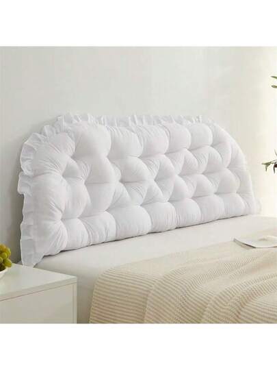 1pc Minimalist European Large Backrest Pillow, Sofa Lumbar Support Cushion, Reading Bedroom, Living Room Home Warm Holiday view 3