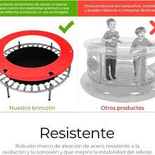 Trampoline Jumping Tumbling Children's Jumping Mat Color Black - Red - View 4