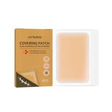 Temporary Tattoo Cover-Up Patches Waterproof Sweatproof Full Covering Scar Tattoo Concealing Body Flaws Ultra-Thin Soft Breathable Invisible Skin Tone Tapes Suitable For Tattoos/Scars/Birthmarks - 米色 - 查看 2