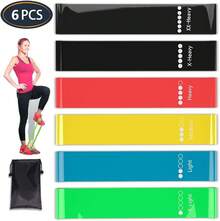 Jasonwell Bandas de Resistencia Bandas Elasticas para Ejercicio Set de Resistencia Multifuncionales para Rehabilitacion Terapeuticas Entrenamiento de Fuerza Yoga Fisioterapia - Multicolor - Ver 9