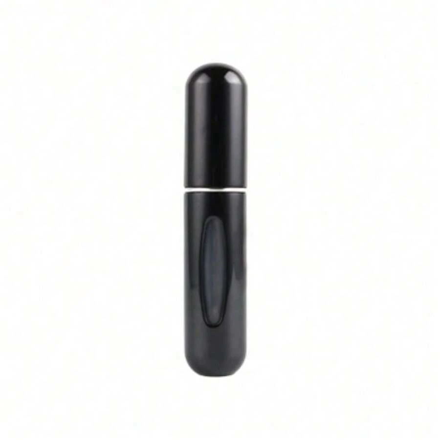 1Pc Bottom Filling Spray Bottle Perfume Bottle Aluminum Bottom  Perfume Bottling Portable Cosmetic Bottle - 5ML*黑色*陽極氧化鋁 - 查看 1
