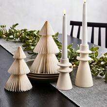 1pc Elegant Scandinavian Folded Paper Tree, Honeycomb Christmas Tree,Magnetic,Durable,Quick To Assemble Easy To Reuse, Reusable Tabletop Christmas Decor, Christmas Decorations Desk Decor Accessories -Minimalist Charm, Holiday Season Decor, - Multicolor - View 10
