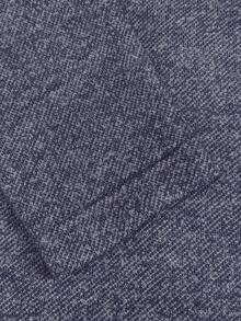 A Men's Light Gray Knitted Top, Solid Color Versatile Casual Home Jacket, Can Be Worn Outside - Light Grey - View 5