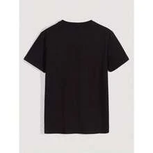 Free My Homies Area 51 Funny Alien Graphic T-Shirt - Black Cotton Tee With Green Print, Plus Size L-5XL, Casual Humorous Design For Men, Machine Washable, Humorous Clothing | Playful Graphic Tee | Knitted Texture, PLUS SIZE - 黑色 - 查看 2