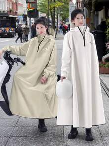 Raincoat Fashion Rain Coat Thickened Rain Coat Waterproof And Windproof Rain Jacket Rain Coat For Women Rain Poncho Multi Functional Raincoats Outdoor Activities Rain Wear Rain Jacket Cycling Traveling Climbing Rain Coat