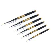 Lerutwis 1.8m-3.6m Sea Fishing Rod, Customizable With Fishing Reel, Alloy Metal Handle With Reel Seat, Carp Multifunctional Retractable Spinning Rod, Portable Short Stroke Fishing Rod - Multicolor - View 4