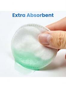160 Count, Pads For Face, Soft, Lint-Free, Super Absorbent Makeup Remover Pads For All Skin Types, Used For Removing Makeup, Applying Toners, Facial Cleansing, Nail Care