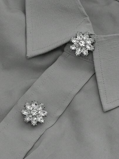 1/2/4 st 17/22 mm strassknappskydd för kvinnor, kristallknappskydd, avtagbara knappskydd med klicklås, fina kristallknappar för kläder, knapptryckningar med tång för kostym, smokingskjortaaccessoarer, blyinfärgad