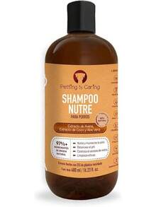 PETTING IS CARING - ALIVIA Shampoo para Perro Shampoo Natural Champú - Aloe Vera Fragancia de Lavanda 97% Ingredientes Origen Natural Mascotas Perros Gato - Nutrición - 480 ml - Ver 9