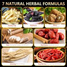 Teeo Deeo Kidney Tea Formula Ginseng Six Treasure Tea \U2013 Premium Herbal Blend, Detox &Amp; Vitality | Natural Herbal Ginseng Teas For Kidney Detox Digestion &Amp; Immunity Boost | 7 Precious Ingredients Formula (30 Bags\/1 Pack)