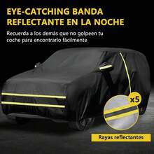 Funda de Coche SUV, Impermeable Portátil con Forro de Algodón ,Anti-, Resistente a Aranazos y Nieve (485 * 190 * 185cm) - 1 - Ver 2