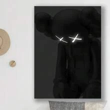 Framed   Wall Poster | Minimalist Graffiti Wall Art | Room Wall Decor | Cool Wall Art  | Kaw Wall Prints |,Home Decor,Room Decor,Bathroom Decor,Wall Decor,Home Decor,Classroom Decor,Kitchen Decoration,Fall Decor,Halloween Decor,Thanksgiving,Christmas,Happy New Year - 框架 - 查看 2