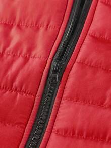 1pc Men's Sleeveless Jacket, Stand Collar, Warm And Fashionable, Suitable For Autumn And Winter, For Fall