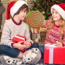 1/3pcs Christmas Decorative Candy Cane Plush Stick, Red & White Striped Fuzzy Lollipop Twig, Christmas Tree Wreath Accessories Home Decor Christmas Decorations Room Decor Winter