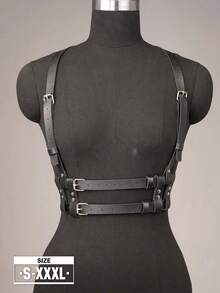 Leather Chest Harness Belt For Women Leather Harness Belt For Women Fashion Chest Harness Woman Valentine's Day Gift Women's Corset Belt