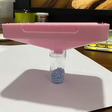 3 合 1 钻石画托盘带漏斗储物盒和盖子 - 钻石画工艺收纳盒，防溢设计和四边形托盘，适用于 DIY 钻石艺术用品 - 钻石画爱好者的理想礼物，钻石画储物托盘，钻石艺术画配件 - 彩色 - 查看 7