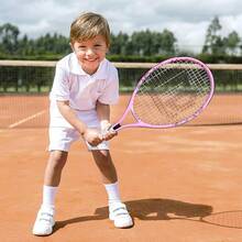Raqueta de Tenis LUNNADE para Niños Junior, Raqueta de Tenis Juvenil de 19/21/23/25 Pulgadas con Funda, Adecuada para Niños y Niñas Principiantes de 3 a 12 Años