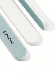 20 件指甲抛光块套装，指甲油抛光块，适用于天然亚克力指甲抛光机，指甲油抛光块，指甲油锉，天然指甲护理工具，600 3000 粒度 - 彩色 - 查看 6