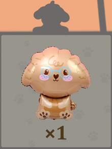 0-9 数字列气球、宠物生日装饰、狗派对装饰、用于生日派对、聚会装饰、周年纪念、节庆庆典、户外派对、场景氛围、照片装饰、派对装饰、拱门支撑套件主题气球、派对装饰、摄影道具、高品质薄膜轻质气球、庆典气球 - 彩色 - 查看 12