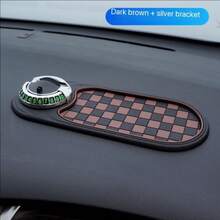 1pc Multifunction Car Anti-Slip Mat, Rotatable Car Anti Slip Mat Phone Holder, Multifunctional Dashboard Mobile Phone Holder