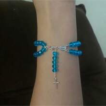 Double Plated Rosary Bracelet - 查看 1