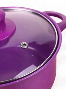 Set de cocina antiadherente 13 piezas sartenes y utensilios modernos para cocinar set completo antifugas antiadherente fácil de limpiar resistente horno sartén ollas cucharas accesorio cocina hogar - Multicolor - Ver 4