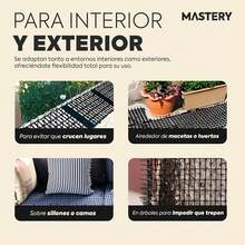 Tapete para Gatos Que disuade la excavación - Tiras de Red Gatos y Dispositivos repelentes de Mascotas para Interiores y Exteriores, tamaño Personalizable de 2 x 28 (12 pz Unidas) - 1 - Ver 3