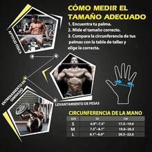 Guantes de Fitness,Guantes de Fitness para Hombres,Guantes de Fitness para Mujeres,Adecuados para Levantamiento de Pesas,Entrenamiento,Fitness,Suspensión,Dominadas,Guantes de Ciclismo - CH - Ver 4