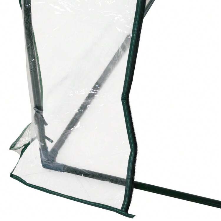 Invernadero Outsunny con puerta, para cultivo temprano, de acero PVC, 250 x 100 x 80 cm - 1 - Añade 6