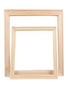 1 件帆布画框木制画框木制照片油画画布钻石画框墙面艺术画布 DIY 海报直销