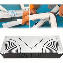 1 High-Precision Steel Folding Ruler, Equipped With A Dedicated Marking Pen, Adjustable Straight/Curved Marking Tool, Dual-Purpose Engraving Machine, Multi-Purpose High-Precision Tape Measure, Waterproof Square/Angle Steel Pipe Welding Tool, Protractor