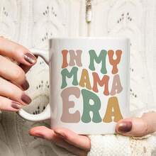 Fatbaby Mom Gifts Coffee Mug, Mothers Day Gifts For New Mom Pregnant Expecting Mama To Be, In My Mama Era Tea Cup 11oz - 在我的媽媽時代 - 查看 4