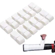 VXMBNB, Overgrip Tenis, Overgrip Padel de 12 Piezas, Absorbente del Sudor y Antideslizante, Apto para Tenis, Cricket y Otras Raquetas. - blanco - Ver 13