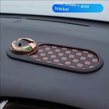 1pc Multifunction Car Anti-Slip Mat, Rotatable Car Anti Slip Mat Phone Holder, Multifunctional Dashboard Mobile Phone Holder