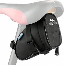 WOTOW Bolsa de Sillín de Bicicleta, Bolsa debajo del Asiento Bicicleta para Ciclismo con Correa, Almacenamiento de Herramienta, Bolsa de Accesorios al Aire Libre MTB Bicicleta de Montaña Carretera - 1 - Ver 8