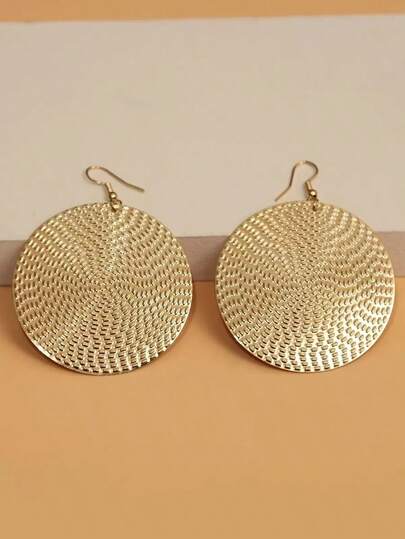 2026 New Retro Round Water Drop Earrings