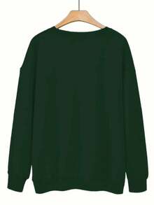 Halloween Costume Fun Cute Cartoon Ghost Pumpkin Pattern Top,Fall Clothes For Women Casual Sports Crew Neck Long Sleeve Sweatshirt,For Outdoor Sudaderas De Mujer