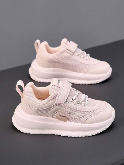 1 Pair Summer Shoes Suitable For Girls, Including Fashionable Sneakers, Purple Sneakers, Pink Sneakers, Contrast Color Sneakers, Lightweight Boots, Etc.