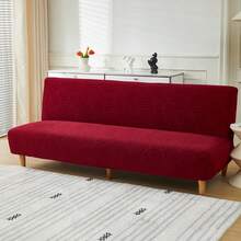 1 件提花沙发床套，高弹性，易于安装，多种尺寸，四季皆宜，防止宠物抓挠，可折叠防宠物沙发床套，适用于客厅装饰