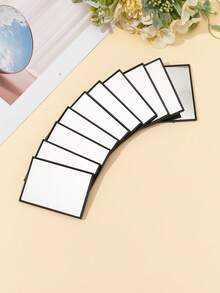 1 pieza/5 piezas/10 piezas/50 piezas Espejo compacto cuadrado, espejo de maquillaje para dormitorio de estudiante, espejo de bolsillo para viaje, maquillaje, barato, decoración de habitación, tocador, viaje, dormitorio, accesorios de maquillaje, espejo, espejo de tocador, mini espejo, espejo compacto, espejo pequeño, espejo de mano, barato, relleno de calcetines, maquillaje, herramientas de maquillaje, cosas baratas, regalos, regalos para mujeres, regalos de Navidad