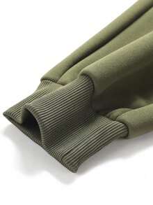 Men's Thermal Lined Cargo Pants, Thick Warm Casual Trousers With Multiple Pockets, Autumn/Winter