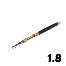 Lerutwis 1.8m-3.6m Sea Fishing Rod, Customizable With Fishing Reel, Alloy Metal Handle With Reel Seat, Carp Multifunctional Retractable Spinning Rod, Portable Short Stroke Fishing Rod - Multicolor - View 19
