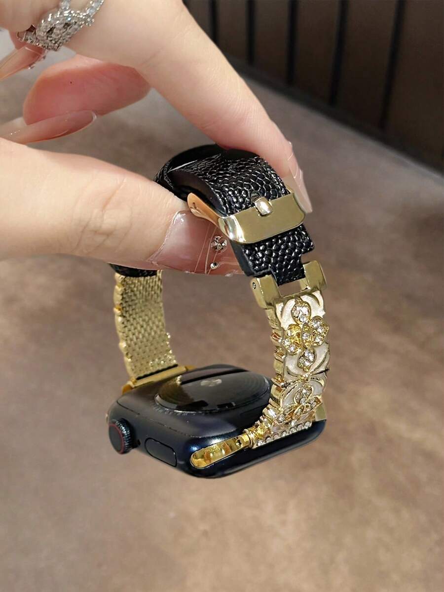 新款超纖維人造皮革仿皮手錶錶帶，兼容 Series 10/8/9/7/6/5/4/3/2/1，亦兼容 Ultra 40mm 44mm 41mm 45mm 49mm 42mm 38mm，女款時尚手鍊配件，舒適透氣，適合佩戴於腕部